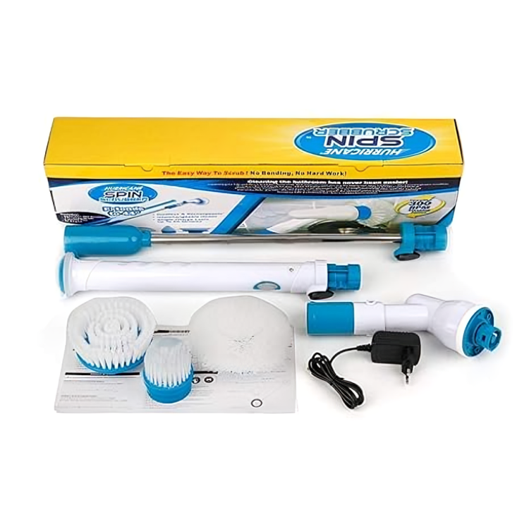 Electric Spin Scrubber Machine